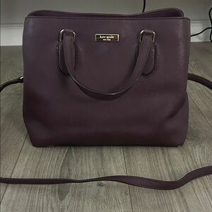 Kate Spade Deep Purple Satchel